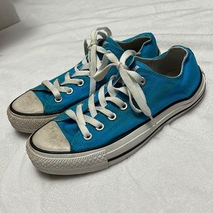 Blue Converse Sneakers